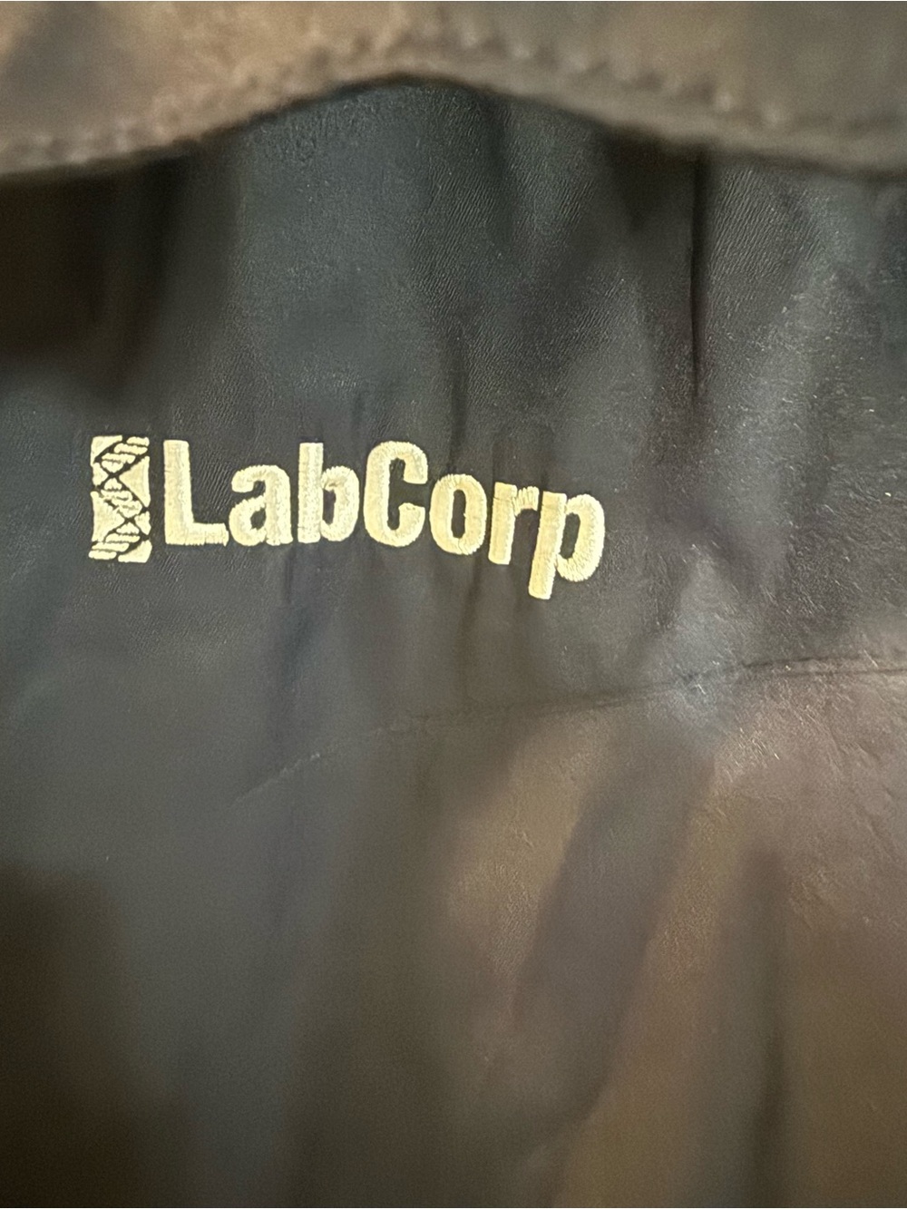 LabCorp Men's Navy Performance Rain Jacket - Picture 2 of 7